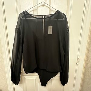 Black Banana Republic Body suit- New! never worn!